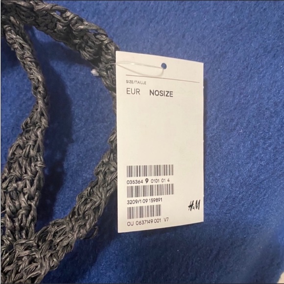 NWT H&M Net Summer Bag - Black - Picture 4 of 5